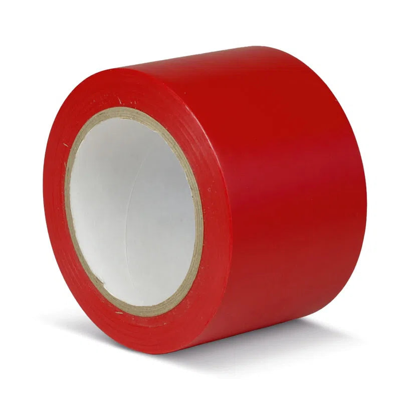 Load image into Gallery viewer, Gulvmarkeringstape-Rød-75 mm x 33meter
