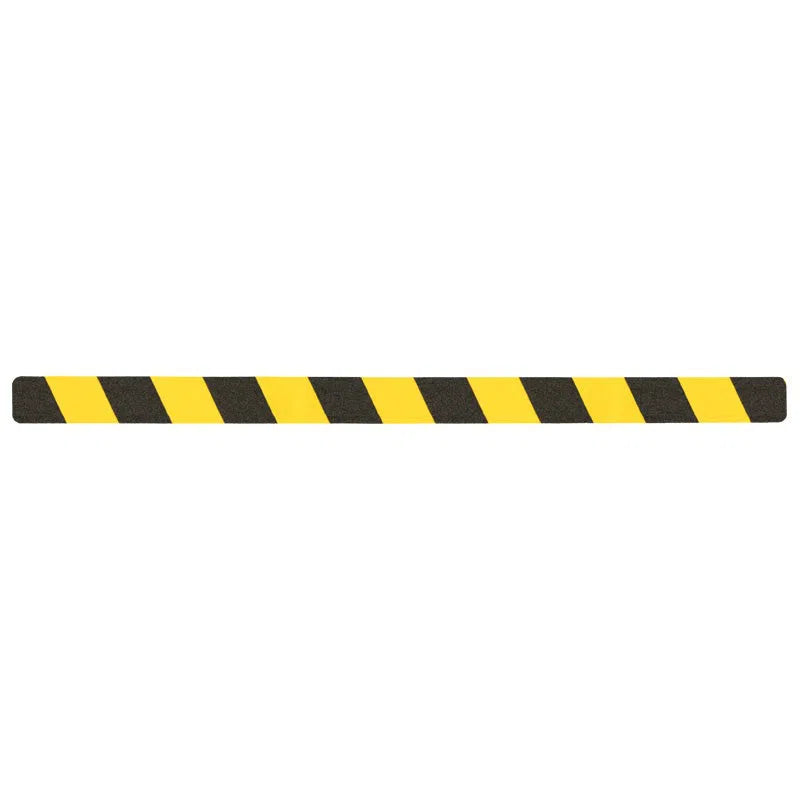 Load image into Gallery viewer, Skridsikker Tape - Advarende-Gul/Sort-Ark 50x800mm - pakke a´10 stk.-R13 (Korn 60)