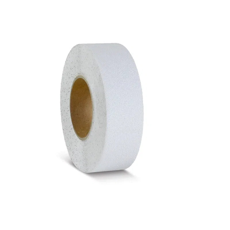 Load image into Gallery viewer, Skridsikker Tape - Rengøringsvenlig-Transparent-Rulle 50mm x 18.3 meter.-R10 (Præget vinyl)