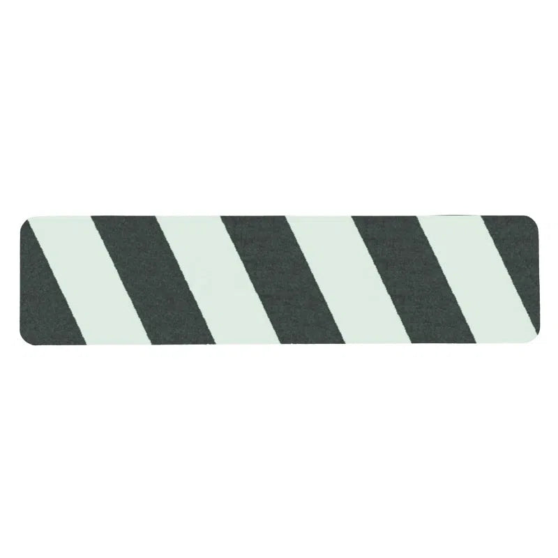 Vis billedet i billedesfremviseren, Skridsikker Tape - Selvlysende-Selvlysende/Sort-Ark 150x610mm - pakke a´10 stk.-R13 (Korn 60)