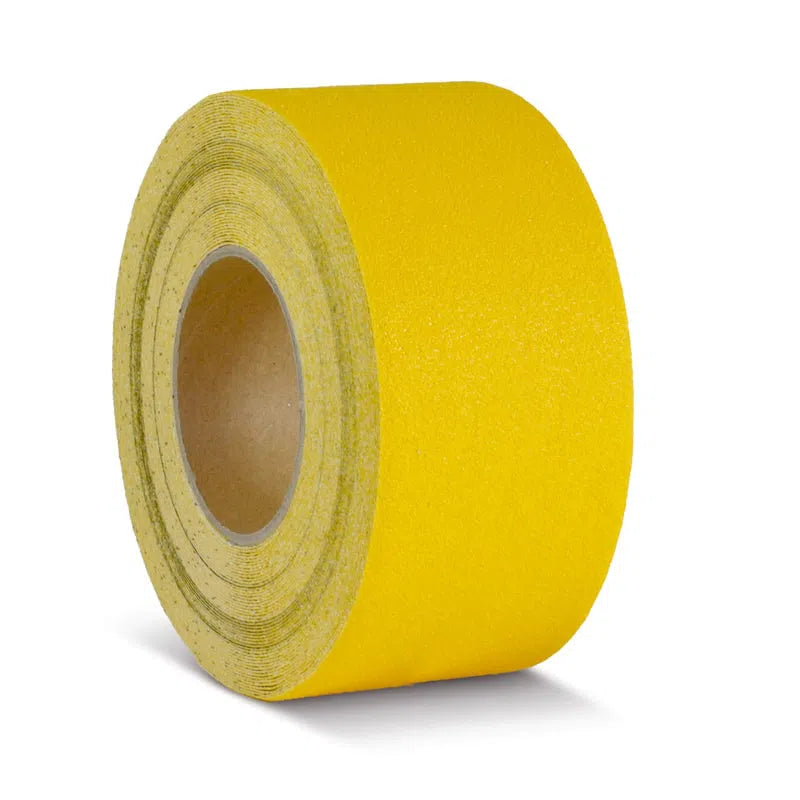 Load image into Gallery viewer, Skridsikker Tape - Universal (Almen Anvendelse)-Gul-Rulle 75mm x 18.3 meter.-R13 (Korn 60)