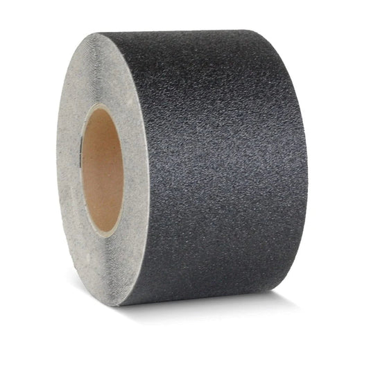 Gulvmarkerings Tape og Symboler.-Sort-Rulle 100mm x 18.3m (1 rulle)