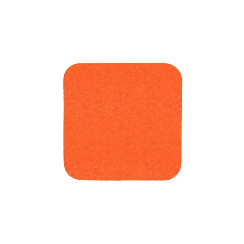 Vis billedet i billedesfremviseren, Skridsikker Tape - Signal Farver-Signal Orange-Ark 140x140mm - pakke a´10 stk.-R13 (Korn 60)
