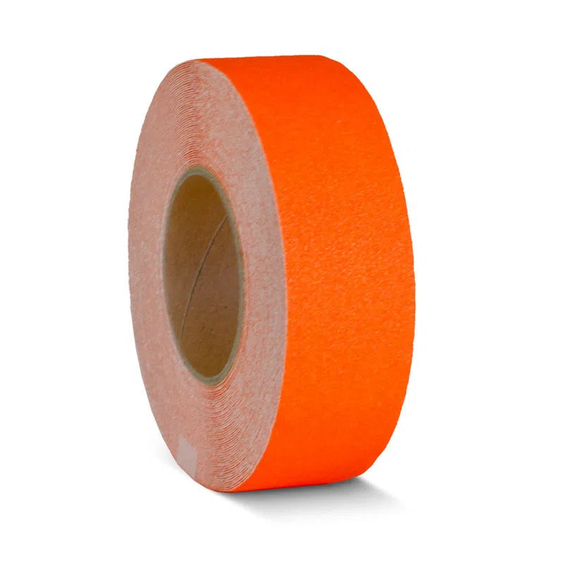 Vis billedet i billedesfremviseren, Skridsikker Tape - Signal Farver-Signal Orange-Rulle 50mm x 18.3 meter.-R13 (Korn 60)
